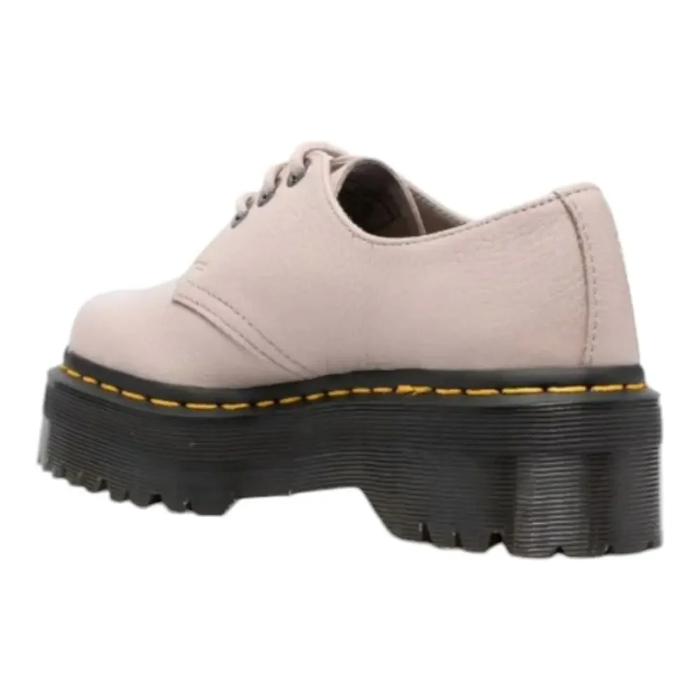 Dr. Martens 1461 Quad leather derby Platform Oxfords Beige Men's Shoes Size 10 - Picture 9 of 12